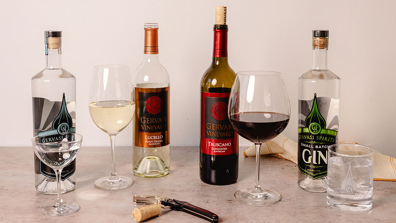 What about the wines and spirits at Gervasi? GV can answer all of those questions too