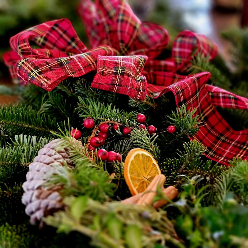 Sip + Create: Christmas Wreath Workshop